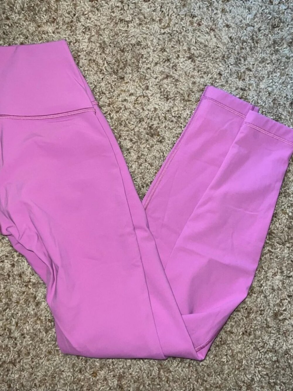 Lululemon Magenta Glow Pink Luxtreme Wunder Under High Rise Pants 4